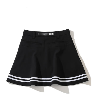 W CD SIDE LOGO POINT FLARE SKIRT LQ1CE55F