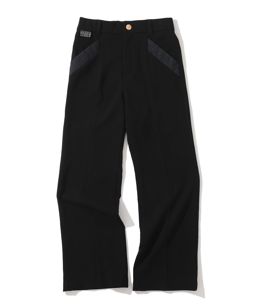 W CD POCKET LOGO POINT WIDE PANTS LQ3CT50F