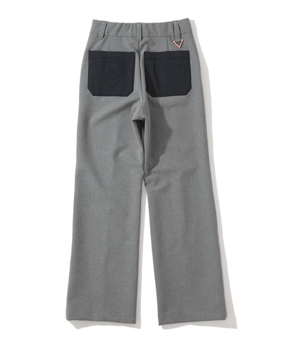 W CD POCKET LOGO POINT WIDE PANTS LQ3CT50F