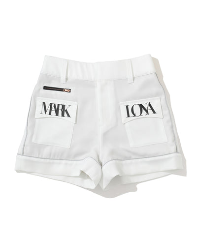 W CD FRONT POCKET LOGO SHORTS LR2CF52F