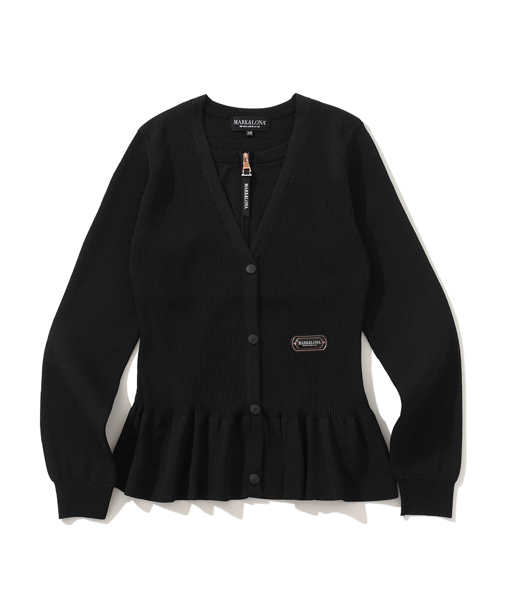 W CD LAYERED KNIT CARDIGAN LR3CB50F