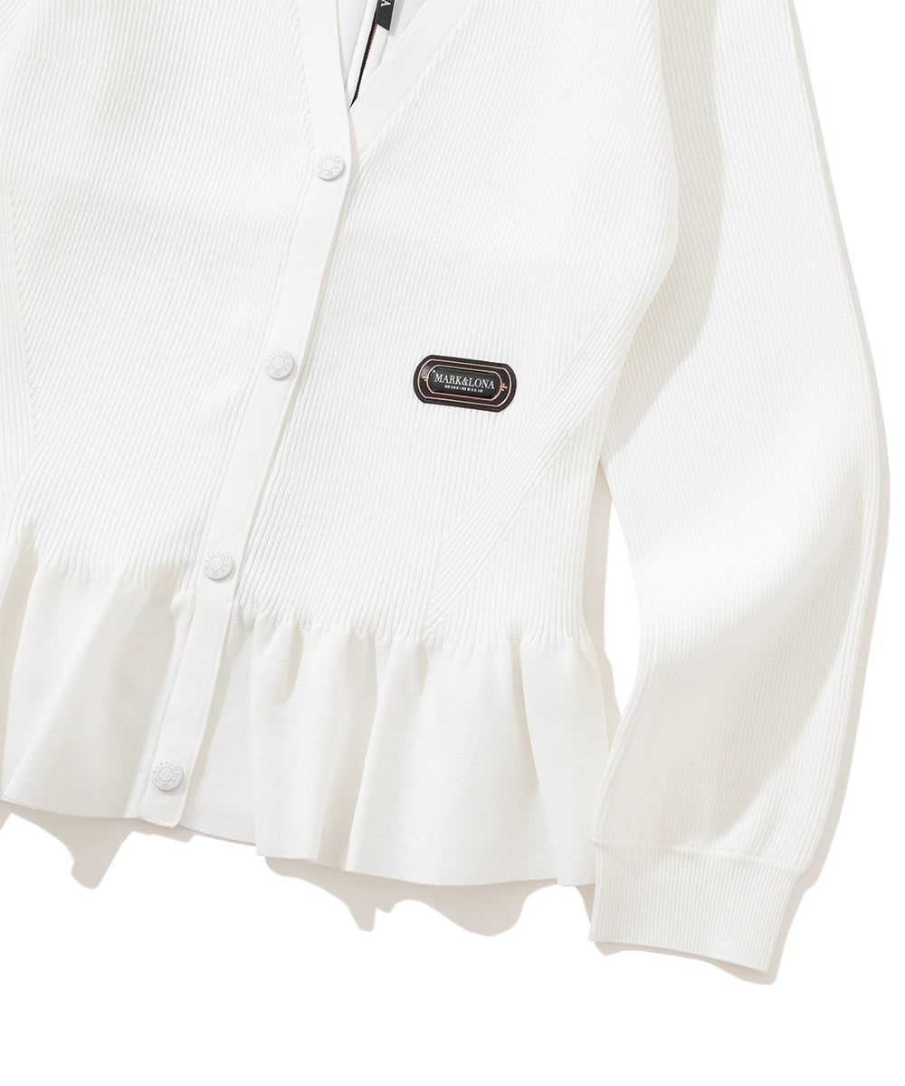 W CD LAYERED KNIT CARDIGAN LR3CB50F