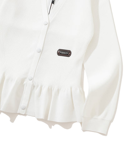 W CD LAYERED KNIT CARDIGAN LR3CB50F