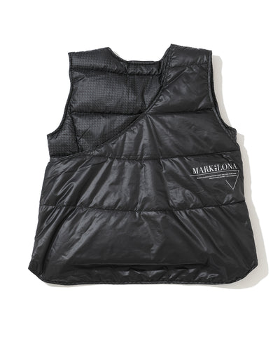 W CD GLEN CHECK PATTERN DOWN VEST LR4CV55F