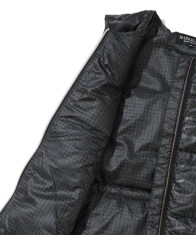 W CD GLEN CHECK PATTERN DOWN VEST LR4CV55F