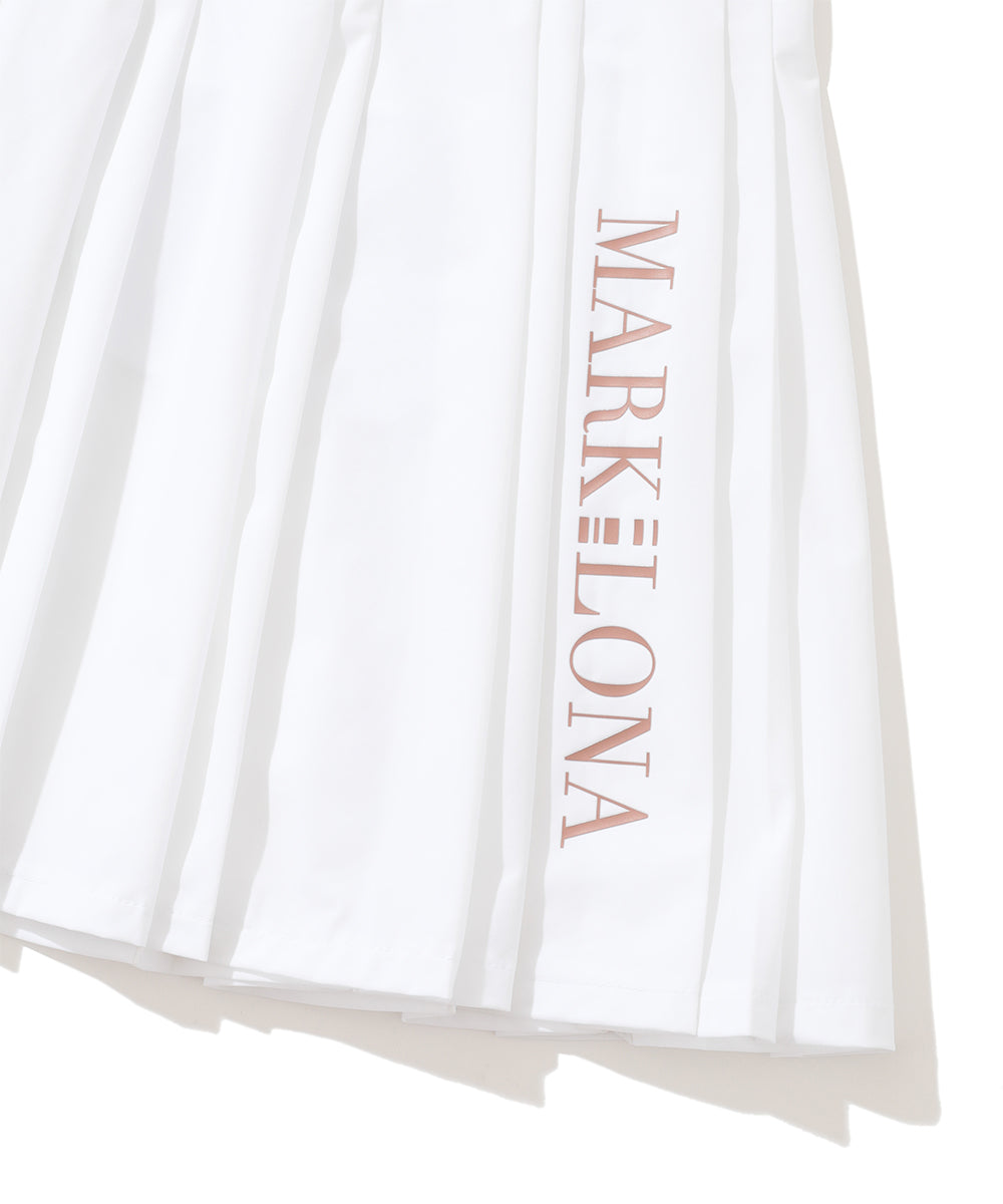 W CD UNBALANCED PLEATS SKIRT LR3CE50F