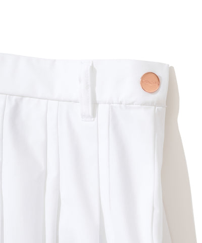 W CD UNBALANCED PLEATS SKIRT LR3CE50F