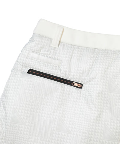 W CD GLEN CHECK PATTERN UNBALANCED SKIRT LR4CE55F