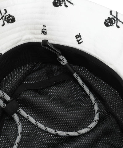 U FR SKULL LOGO PATTERN BUCKET HAT LR3YJF1U