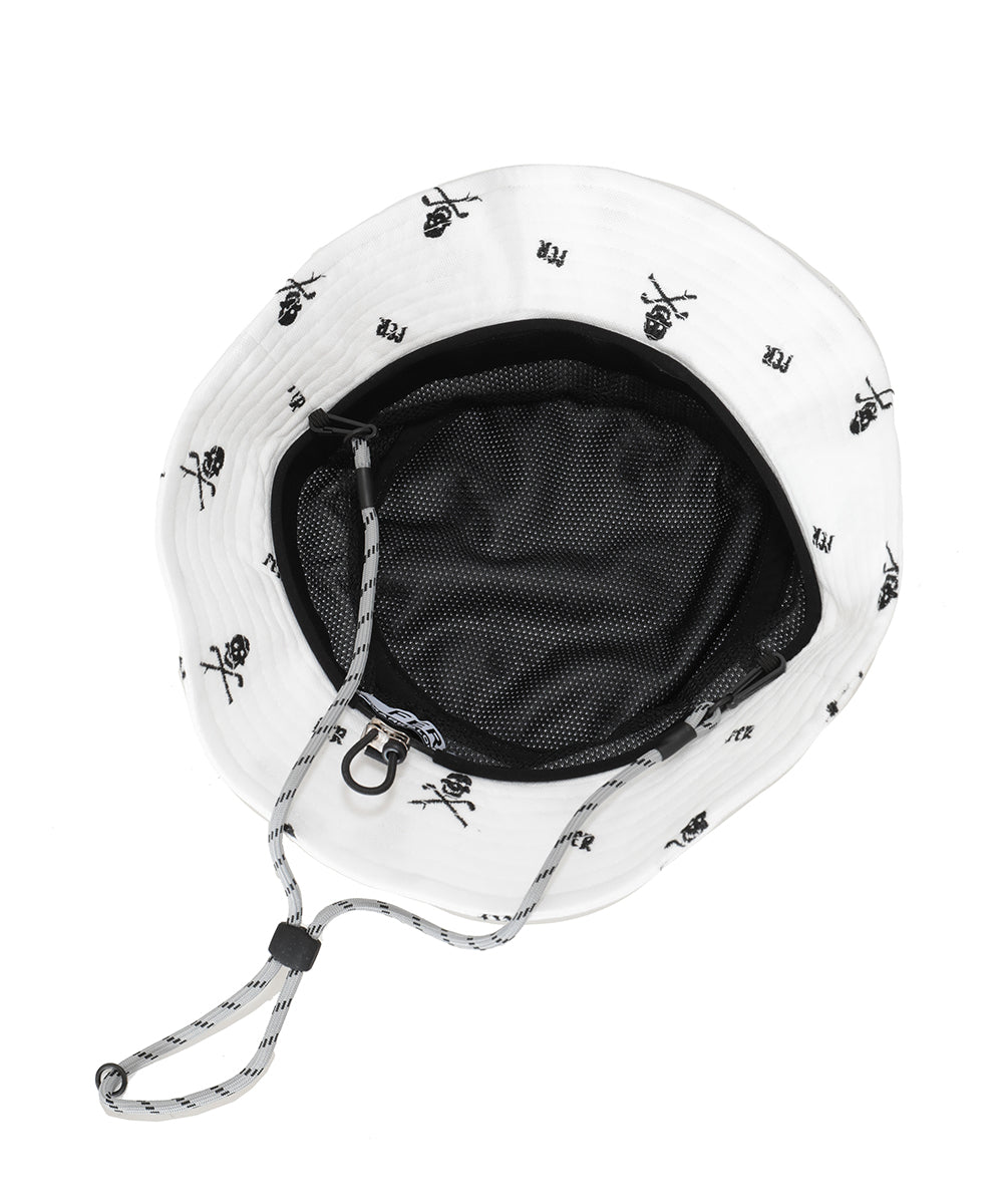 U FR SKULL LOGO PATTERN BUCKET HAT LR3YJF1U