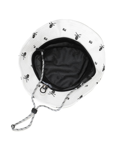 U FR SKULL LOGO PATTERN BUCKET HAT LR3YJF1U