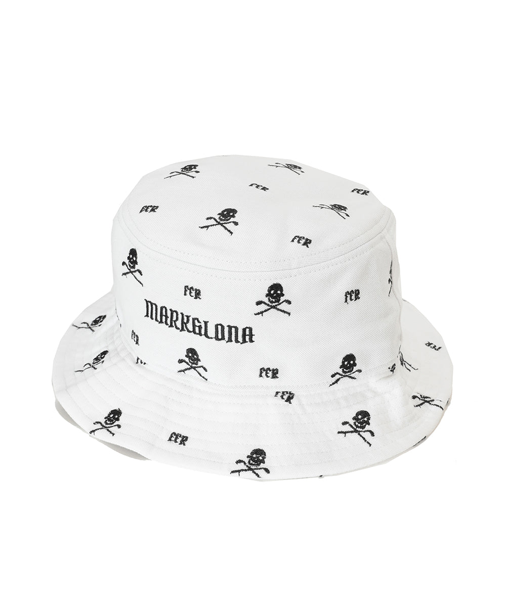 U FR SKULL LOGO PATTERN BUCKET HAT LR3YJF1U