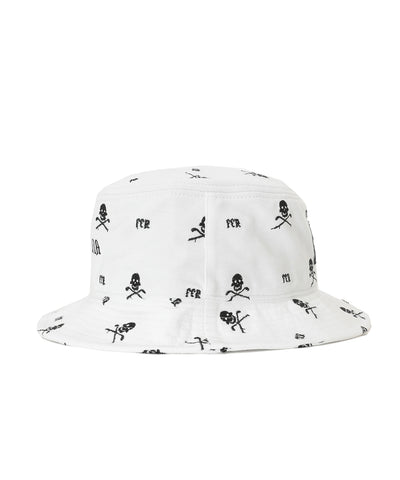 U FR SKULL LOGO PATTERN BUCKET HAT LR3YJF1U