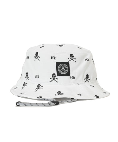 U FR SKULL LOGO PATTERN BUCKET HAT LR3YJF1U