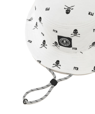 U FR SKULL LOGO PATTERN BUCKET HAT LR3YJF1U