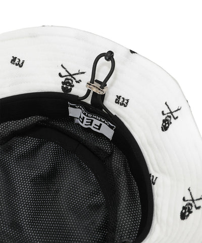 U FR SKULL LOGO PATTERN BUCKET HAT LR3YJF1U
