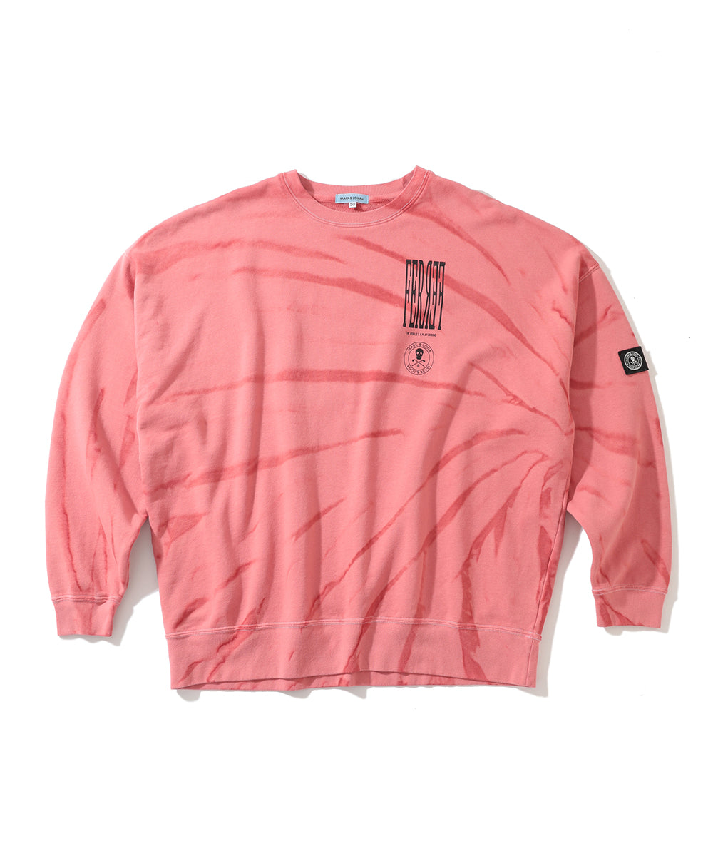 U FR TIE-DYE JERSEY CREW LQ1FC02U