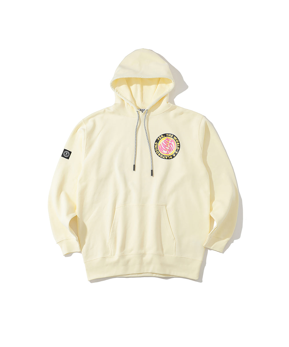 U FR CIRCLE LOGO JERSEY HOODIE LR2FC03U