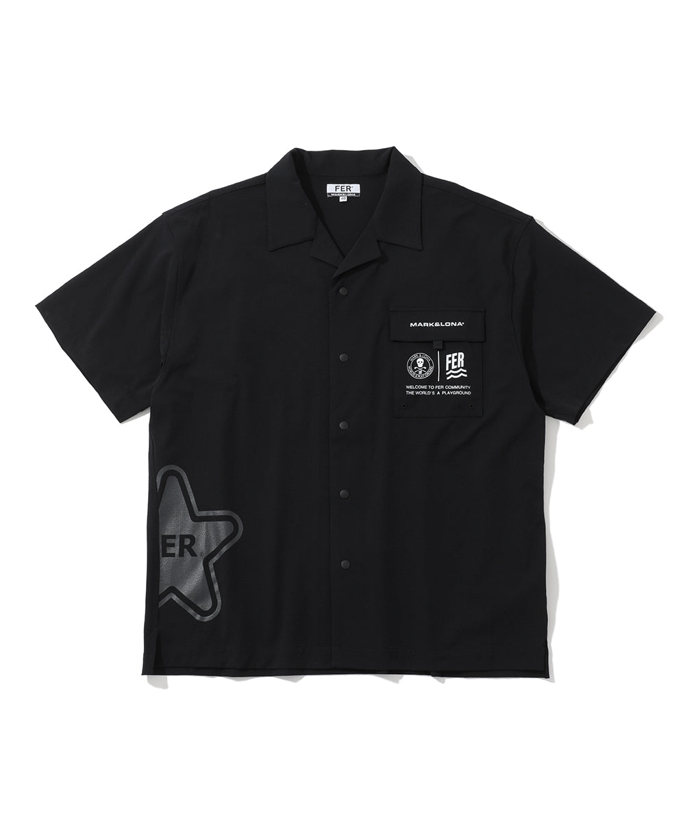 U FR LOGO POINT POCKET SS SHIRTS LR2FC06U