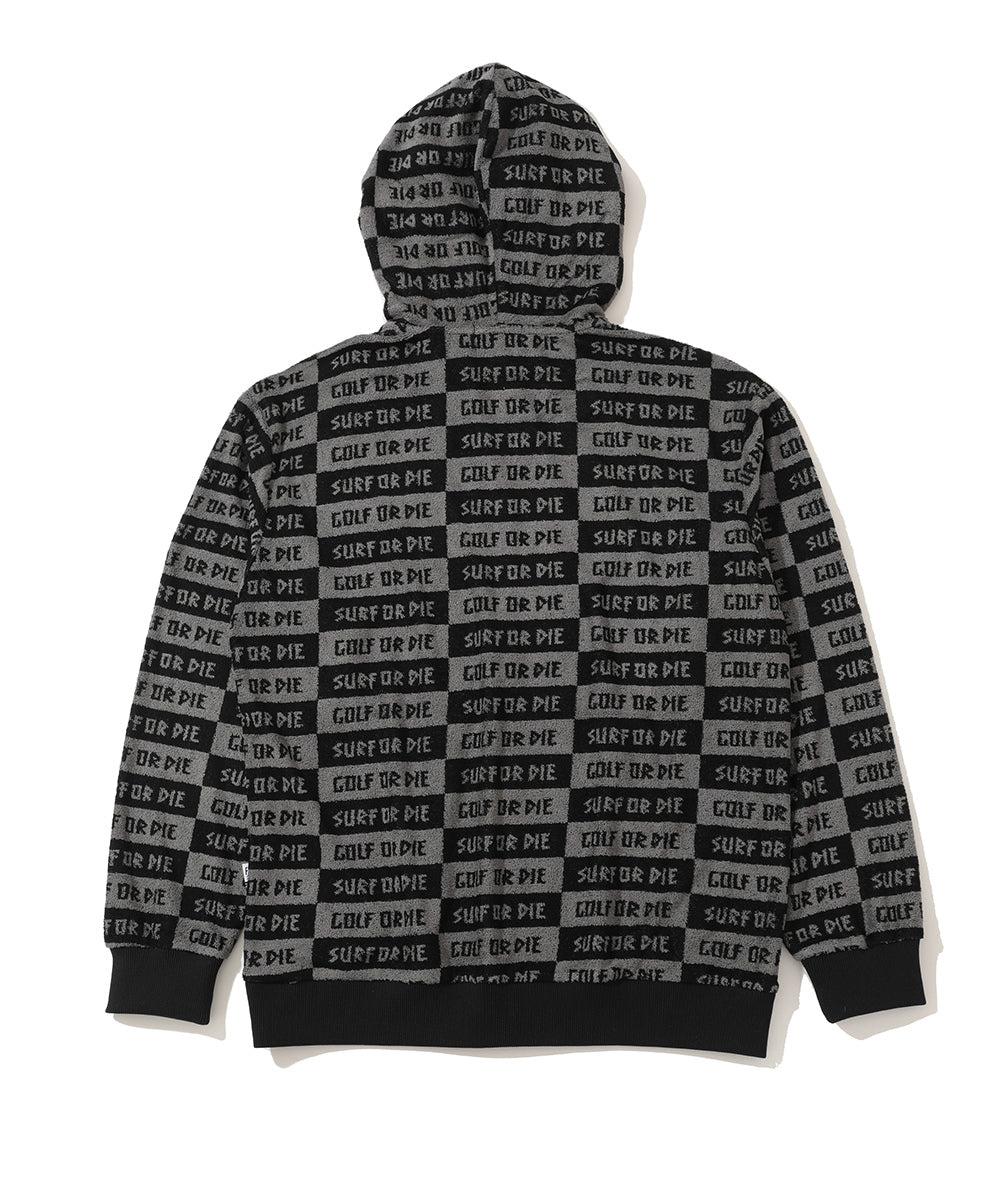 U FR GOLF OR DIE PATTERN JERSEY OUTER LR2FD05U