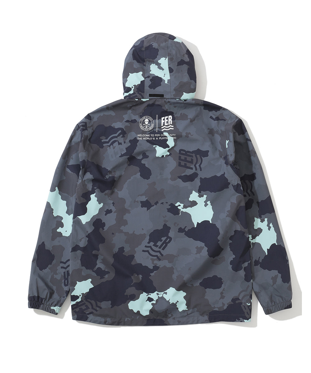 U FR CAMO PATTERN RAINWEAR LR2FL01U