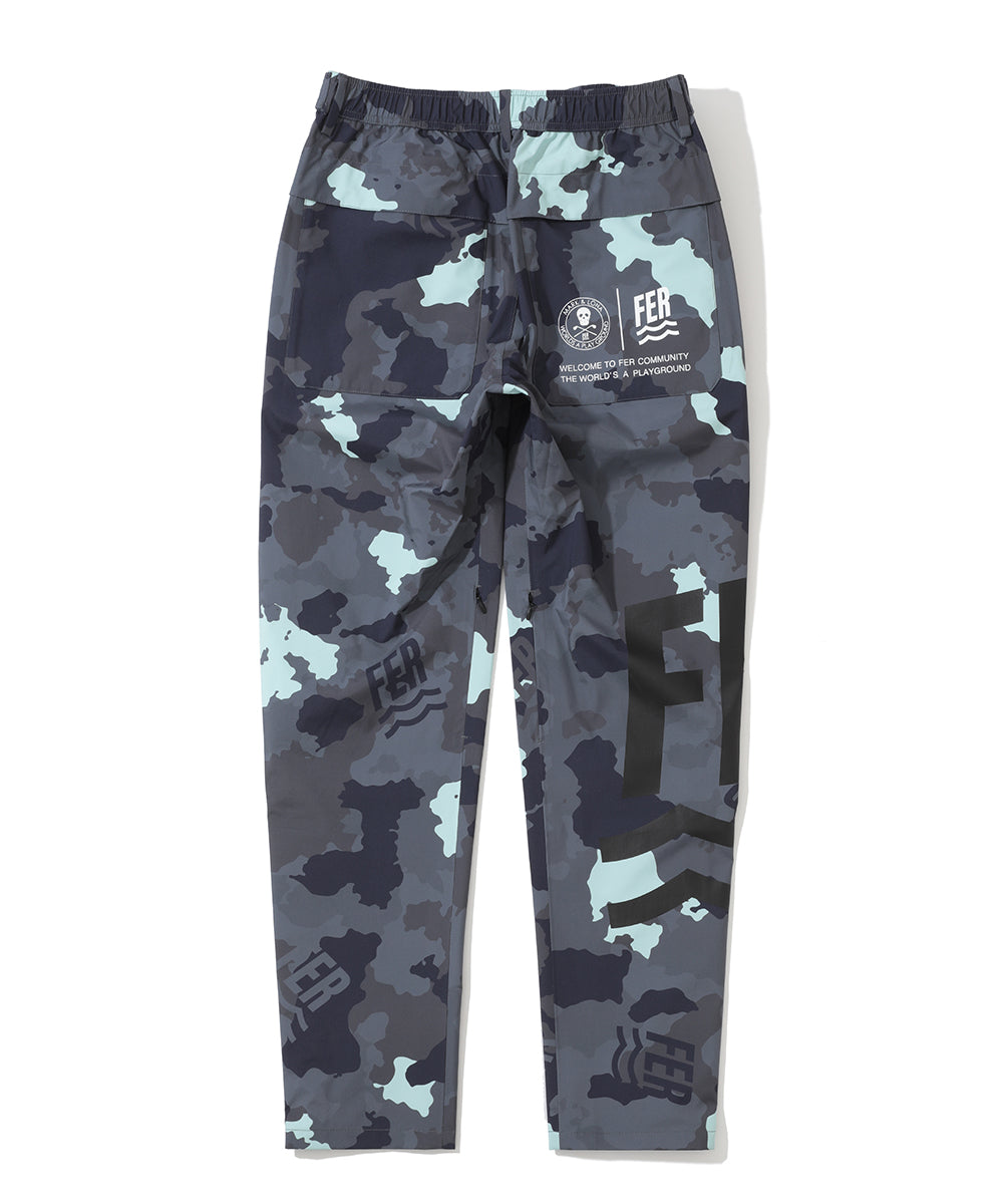 U FR CAMO PATTERN RAIN PANTS LR2FL02U