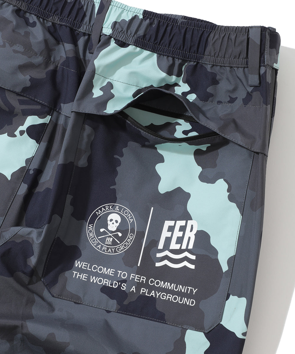 U FR CAMO PATTERN RAIN PANTS LR2FL02U