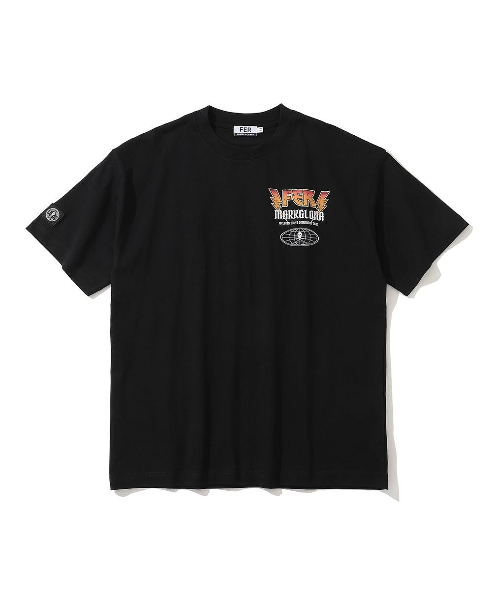 U FR VINTAGE ROCK BACK GRAPHIC SS SHIRTS LR3FA01U
