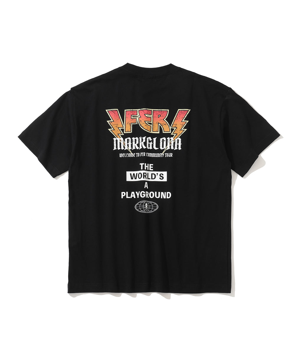 U FR VINTAGE ROCK BACK GRAPHIC SS SHIRTS LR3FA01U