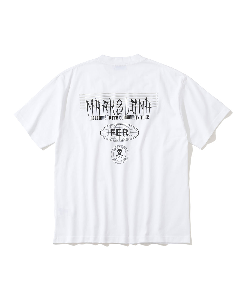 U FR VINTAGE ROCK BACK LOGO SS SHIRTS LR3FA02U