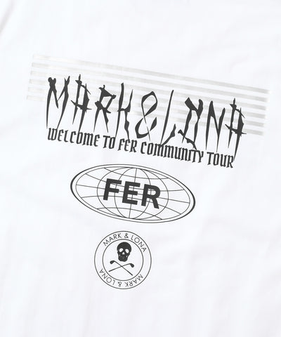 U FR VINTAGE ROCK BACK LOGO SS SHIRTS LR3FA02U