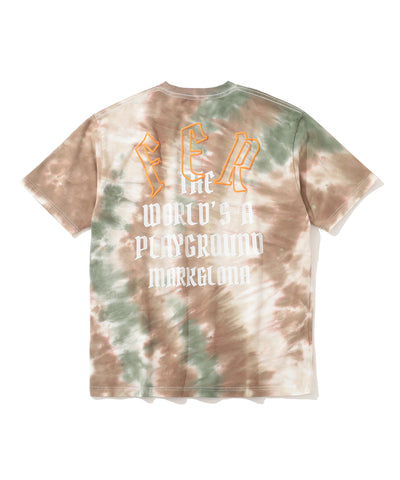 U FR VINTAGE ROCK TIE-DYE SS SHIRTS LR3FA04U