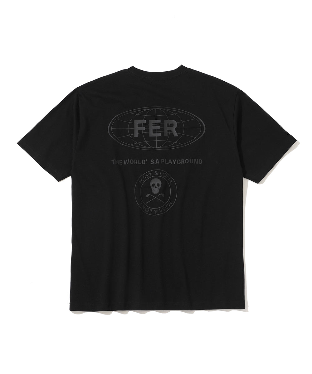 U FR BASIC LOGO POINT SS SHIRTS LR4FA05U