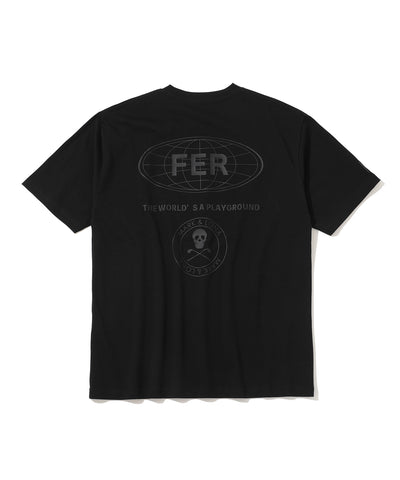 U FR BASIC LOGO POINT SS SHIRTS LR4FA05U