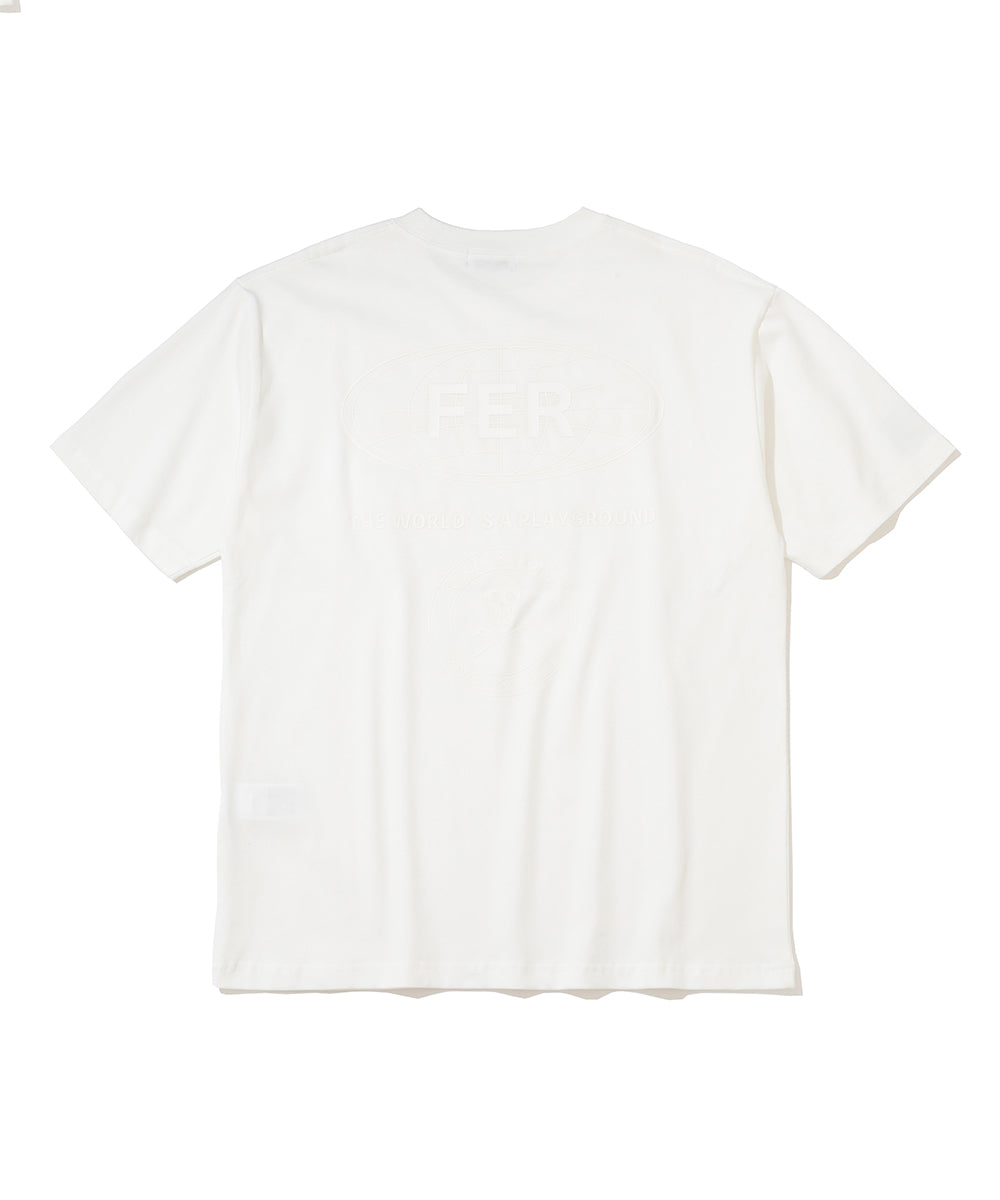 U FR BASIC LOGO POINT SS SHIRTS LR4FA05U
