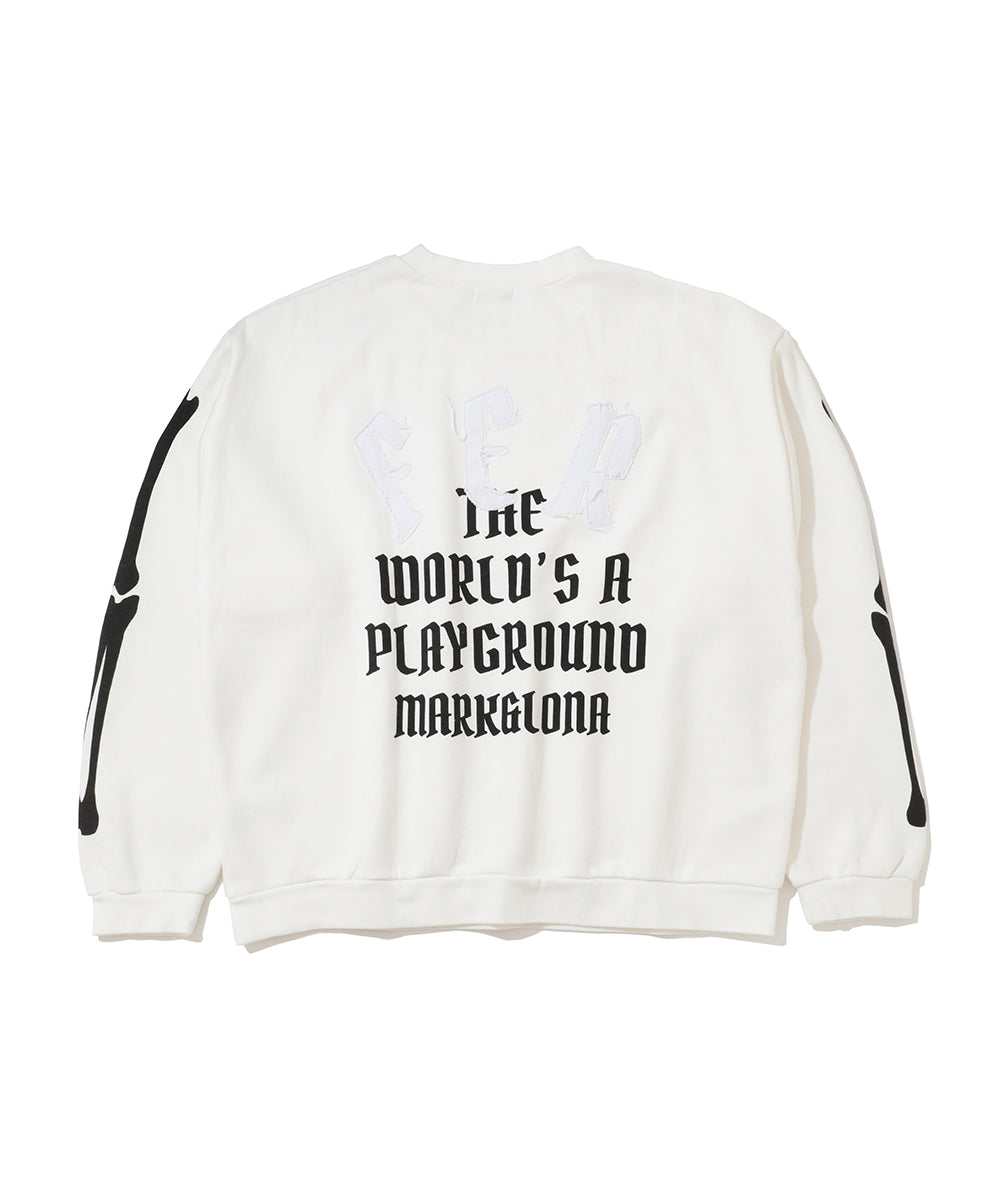 U FR VINTAGE ROCK TIE-DYE JERSEY CREW LR3FC02U