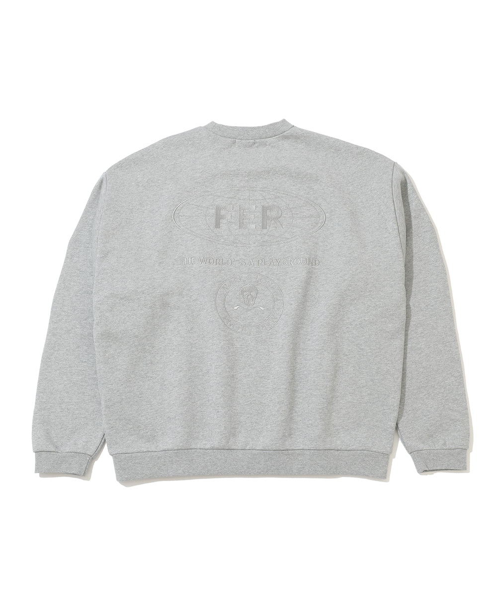 U FR BASIC LOGO POINT JERSEY CREW LR4FC03U