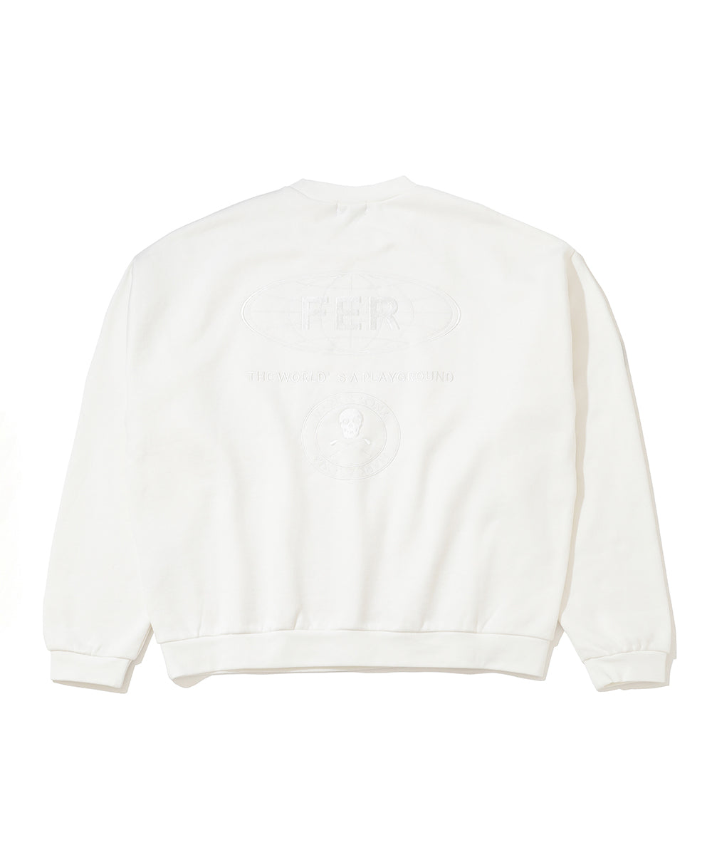 U FR BASIC LOGO POINT JERSEY CREW LR4FC03U