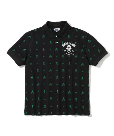 U FR SKULL PATTERN SS POLO LR3FX01U