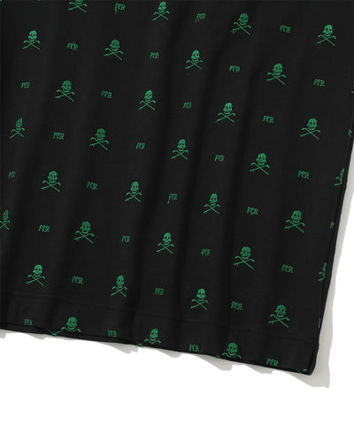 U FR SKULL PATTERN SS POLO LR3FX01U