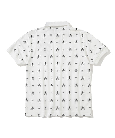 U FR SKULL PATTERN SS POLO LR3FX01U