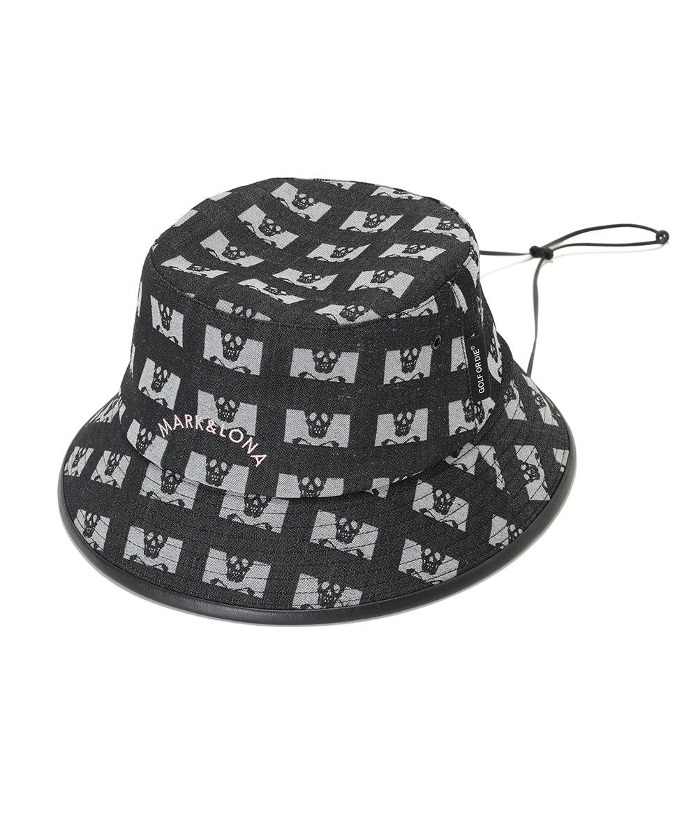 U GN HALF SKULL PATTERN HAT LQ1YP04U