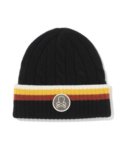 U GN SKULL CIRCLE WAPPEN POINT CABLE BEANIE LQ3YJ14U