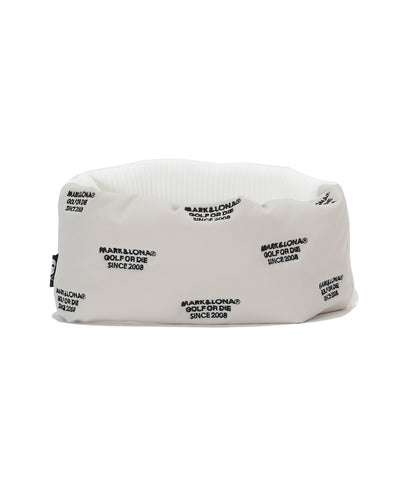 U GN LOGO QUILTING DOWN & KNIT HYBRID VISOR LQ4YY17U