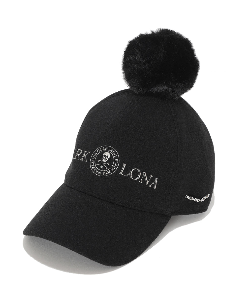 W GN POMPOM POINT FELT CAP LQ4YP25F