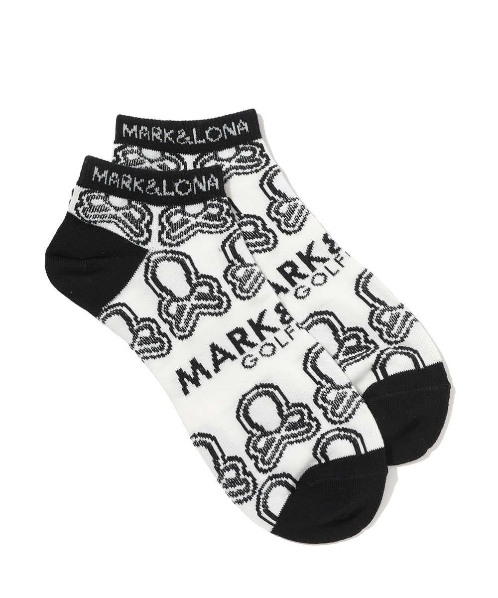 M GN BLANK SKULL PATTERN UNDER SOCKS LQ3YS13M