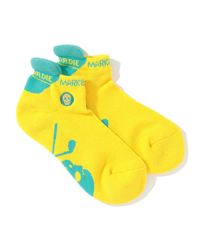 W GN BIG SKULL LOGO POINT UNDER SOCKS LQ3YS31F