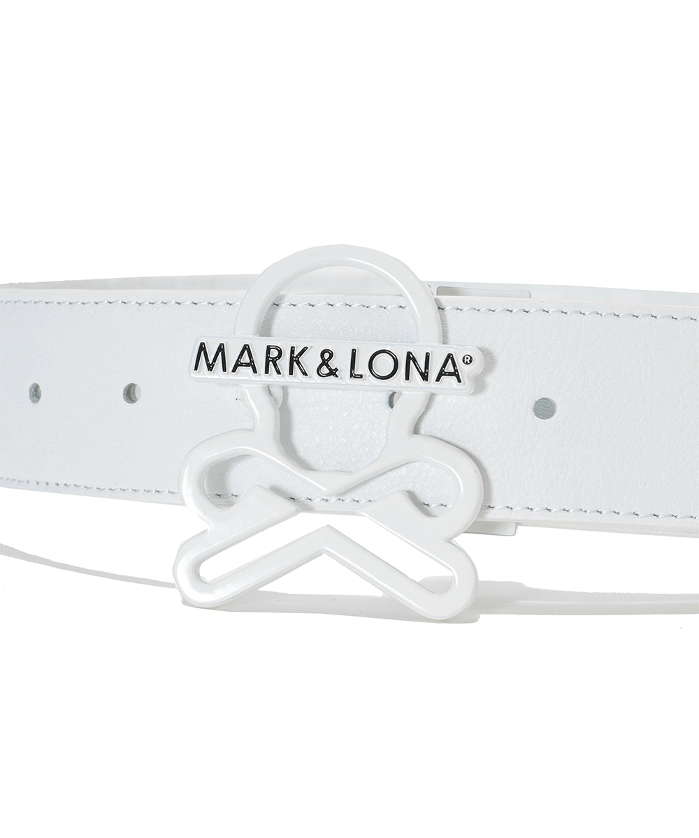 U GN BLANK SKULL POINT REVERSIBLE LEATEHR BELT LR1YB01U