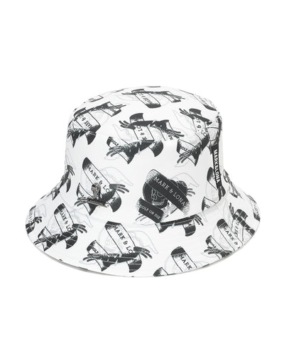 U GN PATTERN BUCKET HAT LR1YJ06U