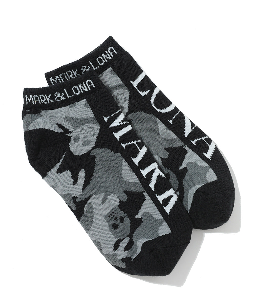 W GN CAMO PATTERN UNDER SOCKS LR1YS32F